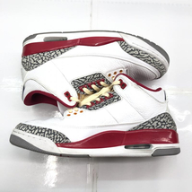 【中古】NIKE AIR JORDAN 3 Cardinal Red サイズ28cm CT8532-126[240091352333]_画像5