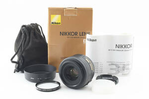 NIKON ニコン AF-S DX NIKKOR 35mm 1:1.8G 一眼カメラ用オートフォーカスレンズ　 新品同様　動作確認済