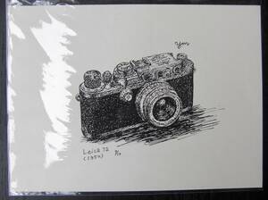 Leica 前田義昭ドローイング作品　ライカ72