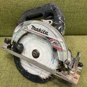 【YJMK-001】makita マキタ 18V 165mm 充電式マルノコ HS631D バッテリー無し 可動品 中古・現状品の画像1