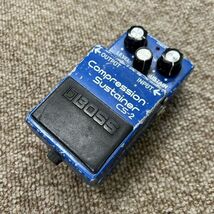 【A10】BOSS ボス CS-2 Compression Sustainer コンプレッション エフェクター 現状品_画像1