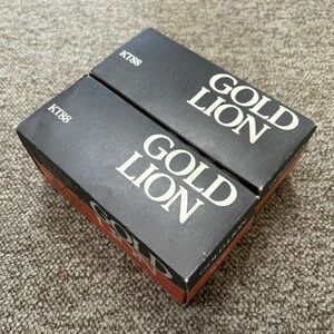 【A02】真空管用 GOLD LION KT88 2個セット 箱付 現状品