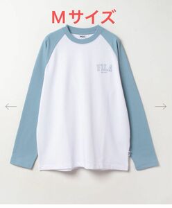 【新品タグ付】FILA メンズ長袖Tシャツ　Mサイズ　