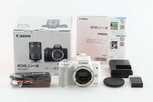 AA- (極上品) Canon EOS Kiss M ボディ シャッター回数1000回未満 初期不良返品対応 領収書発行可能