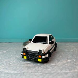 AE86トレノ　頭文字D イニシャルD 藤原とうふ店　ミニカー キーホルダー　パッシングライト　美品　当時物　中古品