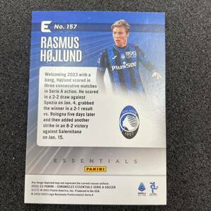 panini chronicles soccer RASMUS HOJLUND Manchester united RC の画像2