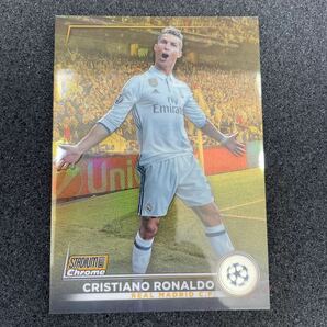 topps stadium club chrome soccer CRISTIANO RONALDO 15/50 REAL MADRID C.F.の画像1