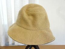 ∃ CUORE ∃ レディース・メンズ　ベージュ色　バケットハット サイズ５７cm〜５９cm　キャップ　帽子　_画像1