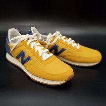 【宝蔵】new balance ニューバランス メンズスニーカー UL720ZB US9.5 JPN27.5㎝ イエロー シューズ くつ_画像3