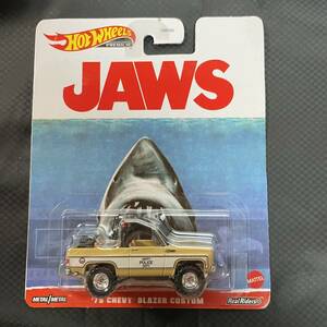 ホットウィール Hot wheels 【PREMIUM日本未発売 JAWS】’75 CHEVY BLAZER CUSTOM ジョーズ