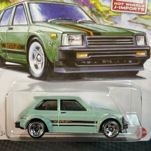 ホットウィール Hot wheels J-IMPORTS '81 TOYOTA STARLET KP61 スターレット