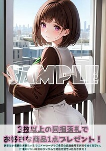 最終出品 Z095 中世古香織 響け！ユーフォニアム A4 同人 イラスト 美少女 コスプレ Anime イラストアートポスター セクシーアート .