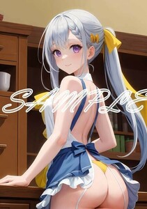 最終出品 Z1535 ユフィリアマゼンタ 転生王女と天才令嬢の魔法革命 A4 同人 イラスト 巨乳 美少女 コスプレ ポスター セクシーアート