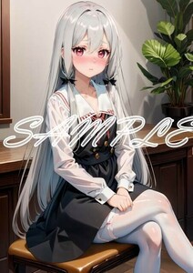 Z1024 ソフィートワイライト となりの吸血鬼さん A4 同人 イラスト 美少女 コスプレ Anime アニメ イラストアートポスター セクシーアート