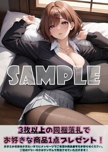 Z714 樋口円香 アイドルマスターシャイニーカラーズ シャニマス アイマス A4 同人 イラスト コスプレ アニメ ポスター セクシーアート acg