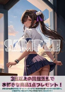 Z608 ナガ 勝利の女神 NIKKE ニケ メガニケ A4 同人 イラスト 巨乳 美少女 コスプレ Anime アニメ イラストアートポスター セクシーアート