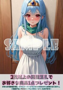 Z2171 賢者 ドラゴンクエスト ドラクエ A4 同人 イラスト 巨乳 美少女 コスプレ Anime アニメ イラストアートポスター セクシーアート acg