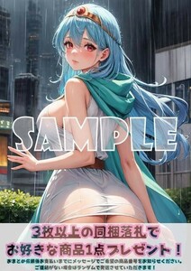 Z2157 賢者 ドラゴンクエスト ドラクエ A4 同人 イラスト 巨乳 美少女 コスプレ Anime アニメ イラストアートポスター セクシーアート acg