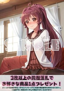 Z2121 杉浦綾乃 ゆるゆり A4 同人 イラスト 巨乳 美少女 コスプレ Anime アニメ イラストアートポスター セクシーアート acg.