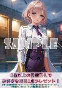 最終出品 Z2064 ムジナ SSSS.GRIDMAN グリッドマン A4 同人 イラスト 巨乳 美少女 コスプレ アニメ セクシーアート