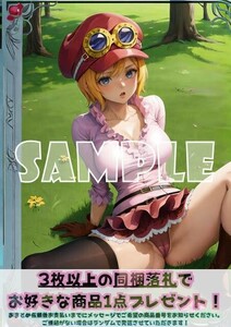 最終出品 Z2053 コアラ ONE PIECE ワンピース A4 同人 イラスト 巨乳 美少女 コスプレ アニメ セクシーアート.