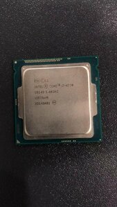 CPU インテル Intel Core I7-4770 プロセッサー 中古 動作未確認 ジャンク品 - A149