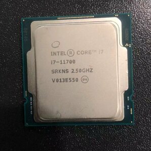 CPU インテル Intel Core I7-11700 プロセッサー 中古 動作未確認 ジャンク品 - A158の画像1