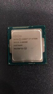 CPU インテル Intel Core I7-4790K プロセッサー 中古 動作未確認 ジャンク品 - A106