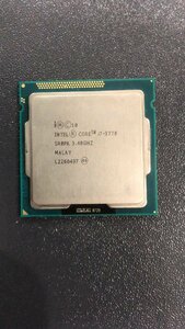 CPU インテル Intel Core I7-3770 プロセッサー 中古 動作未確認 ジャンク品 - A3770