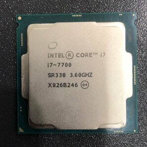 CPU インテル Intel Core I7-7700 プロセッサー 中古 動作未確認 ジャンク品 - A205の画像1