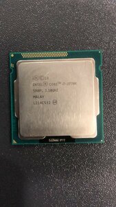 CPU インテル Intel Core I7-3770K プロセッサー 中古 動作未確認 ジャンク品 - A198