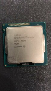 CPU インテル Intel Core I7-3770 プロセッサー 中古 動作未確認 ジャンク品 - A209