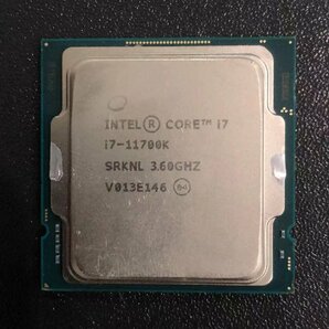 CPU インテル Intel Core I7-11700K プロセッサー 中古 動作未確認 ジャンク品 - 9941の画像1