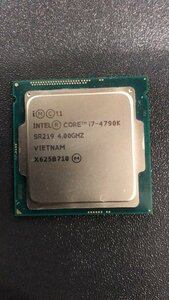 CPU インテル Intel Core I7-4790K プロセッサー 中古 動作未確認 ジャンク品 - A255