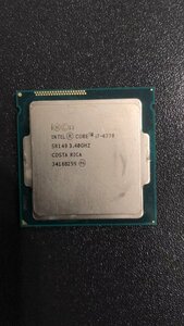 CPU インテル Intel Core I7-4770 プロセッサー 中古 動作未確認 ジャンク品 - 9923