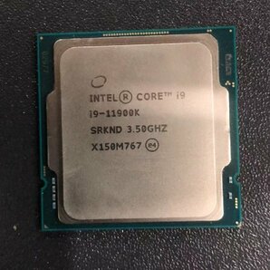 CPU インテル Intel Core I9-11900k プロセッサー 中古 動作未確認 ジャンク品 - A278の画像1