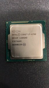 CPU インテル Intel Core I7-4790 プロセッサー 中古 動作未確認 ジャンク品 - A254