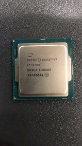 CPU インテル Intel Core I7-6700 プロセッサー 中古 動作未確認 ジャンク品 - A203