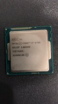 CPU インテル Intel Core I7-4790 プロセッサー 中古 動作未確認 ジャンク品 - A266_画像1