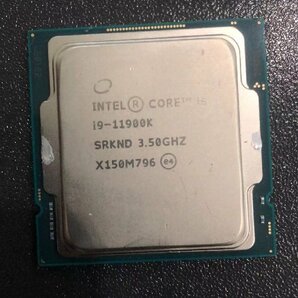 CPU インテル Intel Core I9-11900K プロセッサー 中古 動作未確認 ジャンク品 - A333の画像1