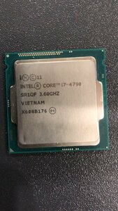 CPU インテル Intel Core I7-4790 プロセッサー 中古 動作未確認 ジャンク品 - A242