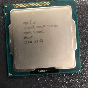 CPU インテル Intel Core I7-3770K プロセッサー 中古 動作未確認 ジャンク品 - A321の画像1