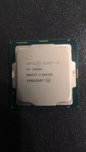 CPU インテルIntel Core I5-10600 プロセッサー 中古 動作未確認 ジャンク品 - A393