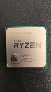 CPU AMD Ryzen 7 5700G プロセッサー 中古 動作未確認 ジャンク品 - A466