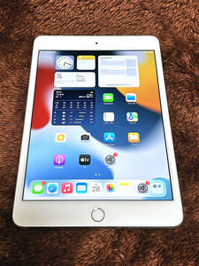 Apple iPad mini 4 ゴールド A1538 MK9Q2J/A Wi-Fiモデル 128GB 中古・美品 初期化済み