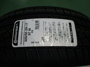 【特価】225/55 ZR17 97W コンチネンタル エクストリームコンタクト DWS06 プラス CONTINENTAL ExtremeContact DWS06 PLUS 新品4本セット