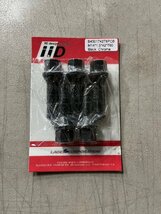 【未装着品】iiD design M14xP1.5 60°テーパー 首下 42mm 17HEX スペーサー ボルト（ブラック）5本セット（品番：B4501742T6PCB）_画像1