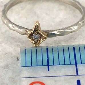 ★中古品★指輪 リング ダイヤモンド #9 KAORU アトリエカオルの画像4