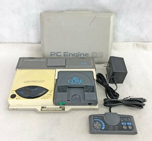 ★ジャンク品★PCエンジン コアグラフィックス + CD-ROM2 + インターフェースユニット PI-TG3 + CDR-30 + IFU-30 NEC