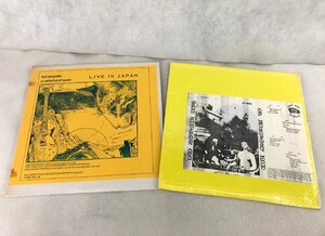 ★中古品★LPレコード（ブートレグ盤）2点セット 『a cellarful of noise』『Live on Blueberry Hill』 LED ZEPPELIN レッド・ツェッペリン